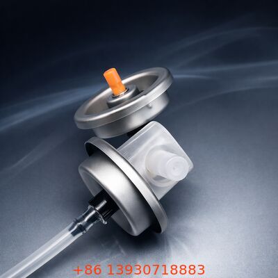Válvula de oxigénio aerossol de alta pureza de 25,4 mm com engenharia de precisão para recipientes de oxigénio sob pressão