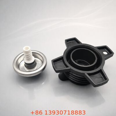Válvula de espuma PU de aerossol de cavidade profunda com tronco longo para aplicações de espuma de alta pressão de uma polegada