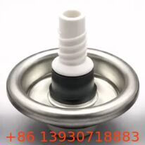 Uma válvula de espuma de PU de 1 polegada com tubo de mergulho estendido e construção de chapa de estanho para distribuição estável
