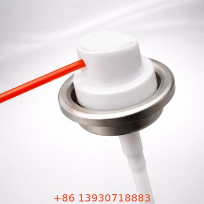Válvula de aerossóis omnidireccional de 360 graus com tecnologia de pulverização em qualquer ângulo para distribuição de precisão