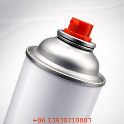 Uma válvula de aerossol de lata metálica de um polegada para aplicações de pulverização invertida de 360 °
