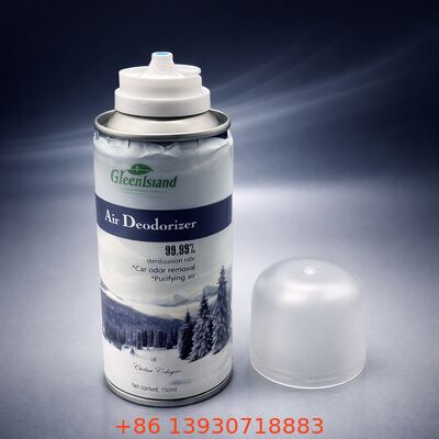 Válvula de spray antibacteriano em aerossol para eliminação instantânea de germes em superfícies de alto toque com prevenção de odores