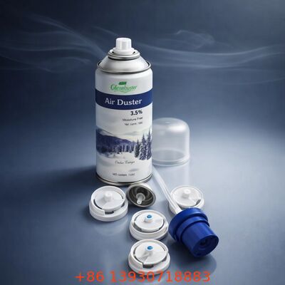 Válvula de spray antibacteriano em aerossol para eliminação instantânea de germes em superfícies de alto toque com prevenção de odores