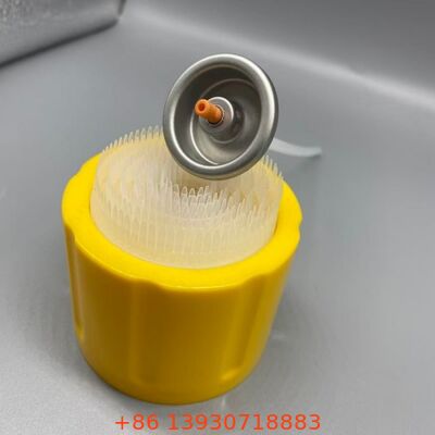 Sistema de Válvula de Aerossol de 1 Polegada com Tampa de Pincel para Produtos de Limpeza em Espuma