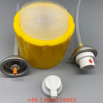 Precision Foam Control Valve with High-Density Foam and Chemical-Resistant Materials for Automotive Cleaning