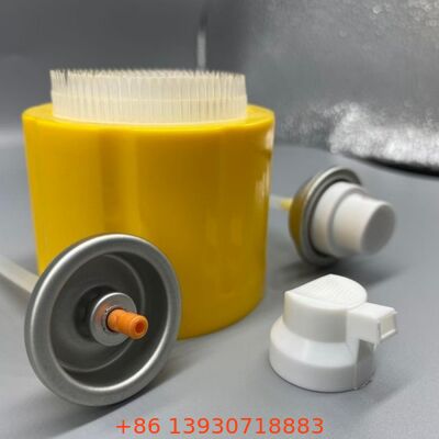 Válvula de gerador de espuma, válvula de espuma de aerossol para uso doméstico e de limpeza