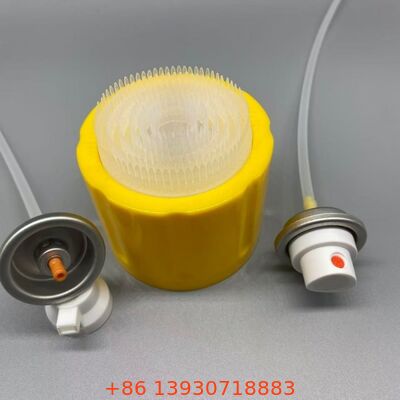 Válvula de gerador de espuma, válvula de espuma de aerossol para uso doméstico e de limpeza