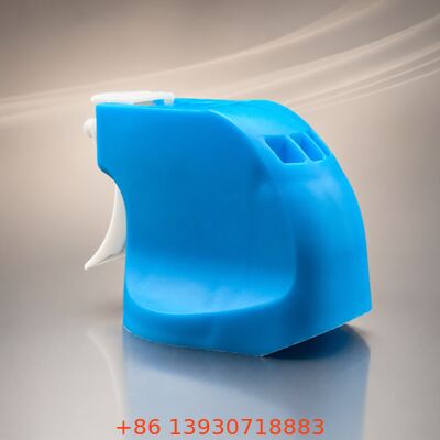 Dispositivo de disparo de aerossóis com bocal ajustável com tubo de extensão para pulverização de fluxo para névoa