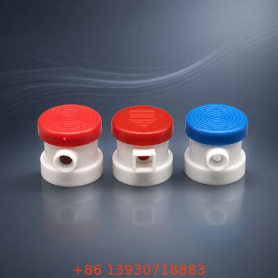 Válvula de pulverização de calçado de névoa fina e atuador de aerossóis para cuidados com sapatos com design de prensagem fácil e compatibilidade com latas padrão (20-50 mm)