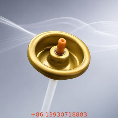 Válvula de aerossol desodorante de 53 mm para spray de névoa contínua com design sem perfume e sensação fresca
