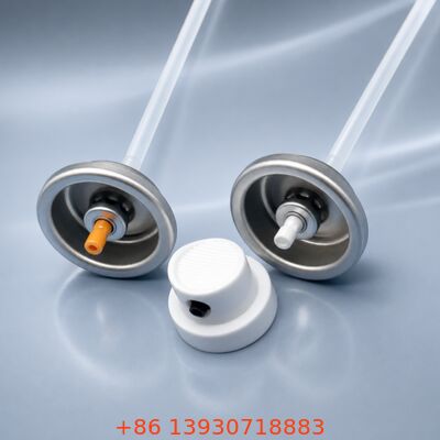 Válvula de spray solvente de fluxo de alta pressão com quatro furos de uma polegada para carburador automotivo e limpeza do corpo do acelerador