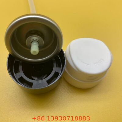 Válvula de pulverização de protetor solar aerosol com névoa não gordurosa, acabamento de absorção rápida e bocal resistente a obstruções