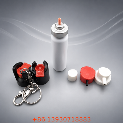 Ativador de válvula de spray de pimenta Autodefesa Válvula de distribuição de aerossóis para uso urbano diário Compatível e confiável para uso de emergência