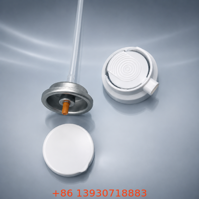 Válvula de aerossol de espuma de barbear com gatilho ergonômico de uma mão, plástico e metal resistentes à corrosão e estrutura de vedação hermética