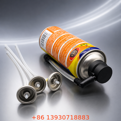 Válvula infladora de pneus de latão resistente à corrosão com design de alto fluxo e conector de encaixe para latas de selante