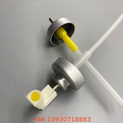 Válvula de medição de 20 mm com tronco de metal de liga para dosagem consistente de 50 ∼ 150 mcl