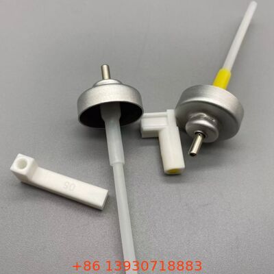 Válvula de medição de 20 mm de alta precisão com haste de metal para sprays de aerossol e desinfetantes