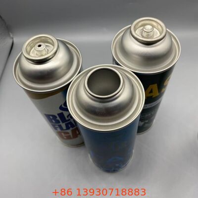 Cartucho de gás de butano recarregável de placas de alumínio 65 mm para fogões de acampamento e cozinhar ao ar livre
