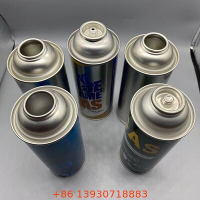 Canister de gás de butano recarregável com válvula de segurança à prova de vazamento e combustível ultra-puro para acampar e cozinhar ao ar livre