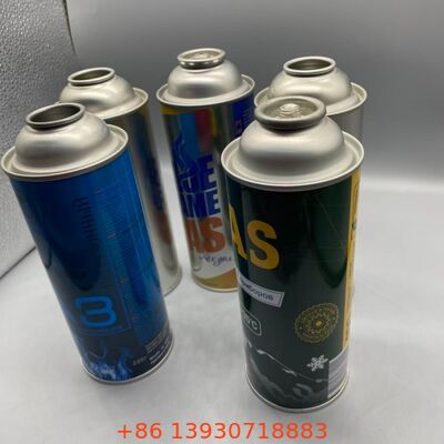 Canister de gás de butano recarregável com combustível ultra-puro e válvula de segurança à prova de vazamento para acampamento e cozinha ao ar livre