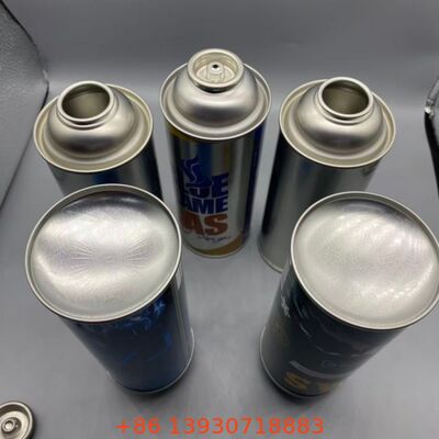 Canister de gás de butano recarregável com combustível ultra-puro e válvula de segurança à prova de vazamento para acampamento e cozinha ao ar livre