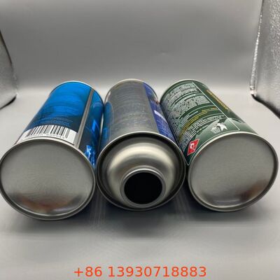 Cartucho de gás de butano recarregável de placas de alumínio 65 mm para fogões de acampamento e cozinhar ao ar livre