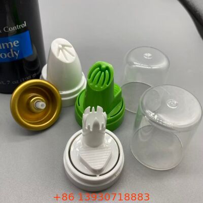 Valva de aerossol de mousse de cabelo invertida com alumínio resistente à corrosão e funcionalidade de 360 graus para distribuição contínua de espuma suave