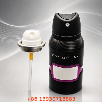 Válvula para Spray Desodorante Corporal de Secagem Rápida, à Prova de Vazamento e Resistente a Entupimento com Dispensação em Aerossol