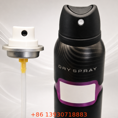Valva de aerossol de 53 mm para distribuição contínua de névoa em aplicações de spray corporal de desodorante sem perfume