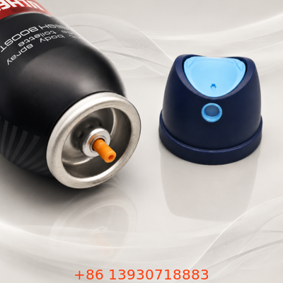 Valva de aerossol de 53 mm para distribuição contínua de névoa em aplicações de spray corporal de desodorante sem perfume