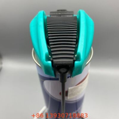 Actuador de pulverização de duas vias de alta precisão com tubo de extensão, atuador de aerossóis de limpeza de carburador