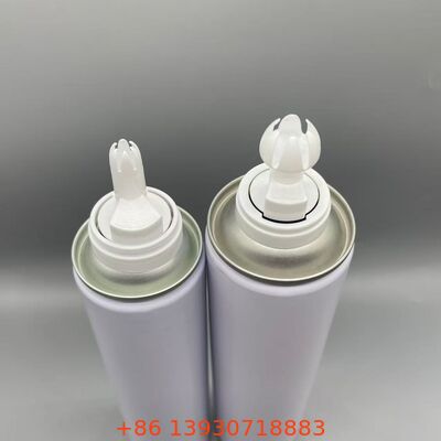 Bico Dispensador de Creme de Alta Precisão, Atuador de Spray Aerossol, Bico de Lata de Folha de Flandres para Embalagens Aerossol de Alimentos e Cosméticos