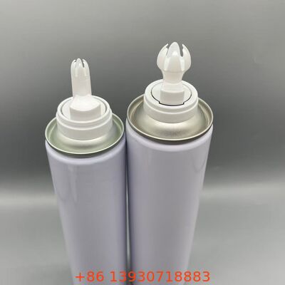 Capuz de creme, atuador de spray, latas de estanho, bocal de distribuição, tamanho padrão, vedação e pulverização, adequado para uso de latas de aerossóis metálicos