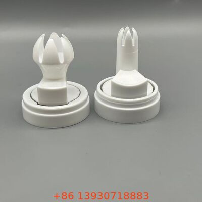 Bico Dispensador de Creme de Alta Precisão, Atuador de Spray Aerossol, Bico de Lata de Folha de Flandres para Embalagens Aerossol de Alimentos e Cosméticos
