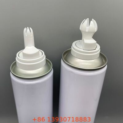 Bico Dispensador de Creme de Alta Precisão, Atuador de Spray Aerossol, Bico de Lata de Folha de Flandres para Embalagens Aerossol de Alimentos e Cosméticos