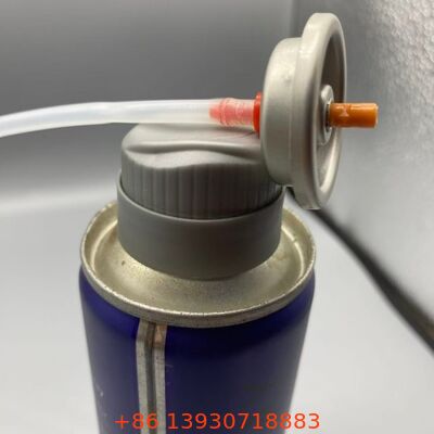 Válvula de aerossol em spray de brilho capilar ultrafino com design antientupimento e vedação à prova de vazamentos