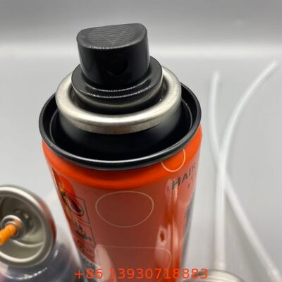 Spray de Cola para Cabelo com Válvula Aerossol de Névoa de Precisão, Construção Resistente a Produtos Químicos e Vedação à Prova de Vazamentos para Penteados Profissionais