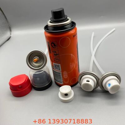 Válvula de aerossol de borrifos de cola para cabelo confiável com neblina de precisão, bocal anti-obstrução e design resistente a produtos químicos para fixação de extensões capilares