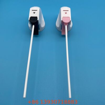 Atuador de Gatilho de Aerossol com Tubo Estendido e Bico Ajustável, Tampa de Aerossol com Pegada Ergonômica