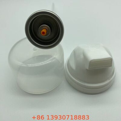 Customized Shaving Foam Aerosol Valve with One-Hand Ergonomic Trigger and Anti-Clogging Channel for High-Volume Filling Lines