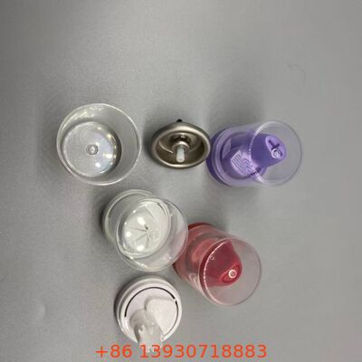 Válvula de aerossol de distribuição invertida resistente à corrosão com funcionalidade de 360 graus para mousse capilar