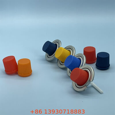 Valva de gás de butano com atuador à prova de crianças para desempenho à prova de vazamento em tamanho de uma polegada