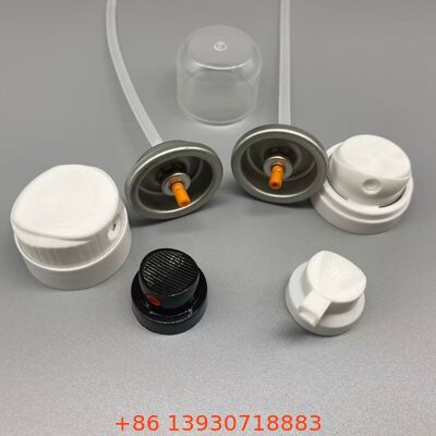 Válvula de aerossol para shampoo seco de alto desempenho com sistema de distribuição uniforme de névoa