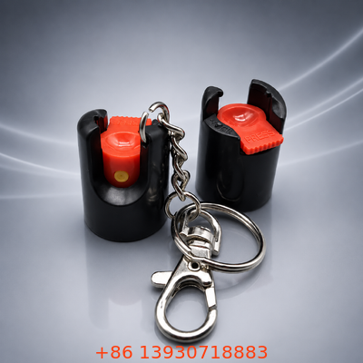 Válvula de aerossol contínua de alumínio de 20 mm para embalagem em spray de pimenta com padrão de spray personalizável
