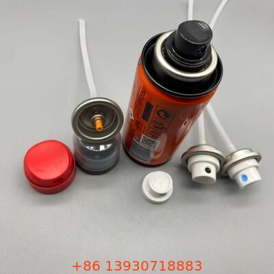 Bico Anti-Entupimento de Névoa de Precisão Válvula de Aerossol Resistente a Produtos Químicos para Cola de Cabelo Adesiva