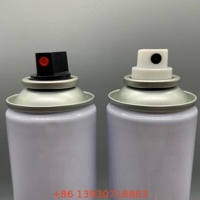 Válvula e Atuador Aerosol Masculino com Cor Personalizada com Superfície Pintada Resistente a UV e Forte Desempenho de Vedação